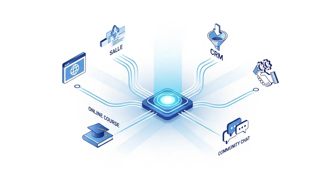 estage platform online business hub system
