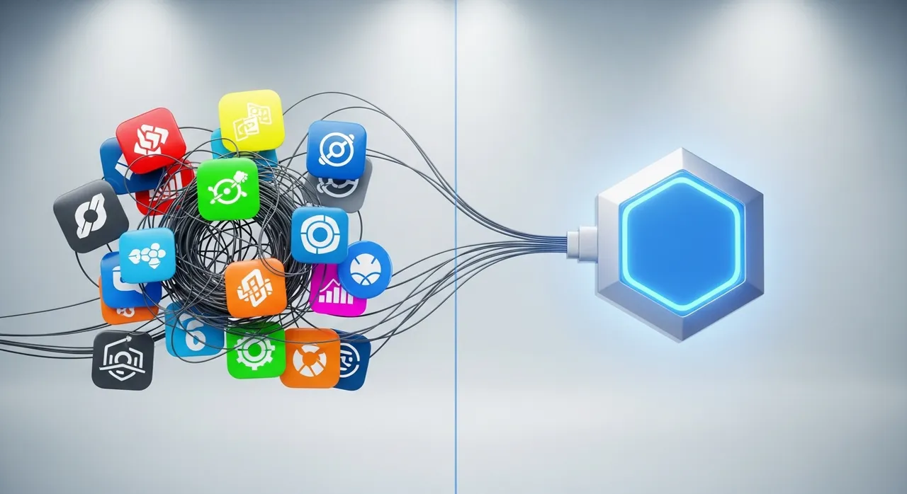estage platform vs multiple business tools comparison